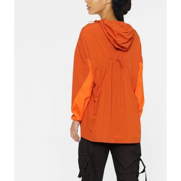 Y-3 • Yohji Yamamoto Adidas Orange Hooded Windbreaker Jacket - Picture 15 of 16